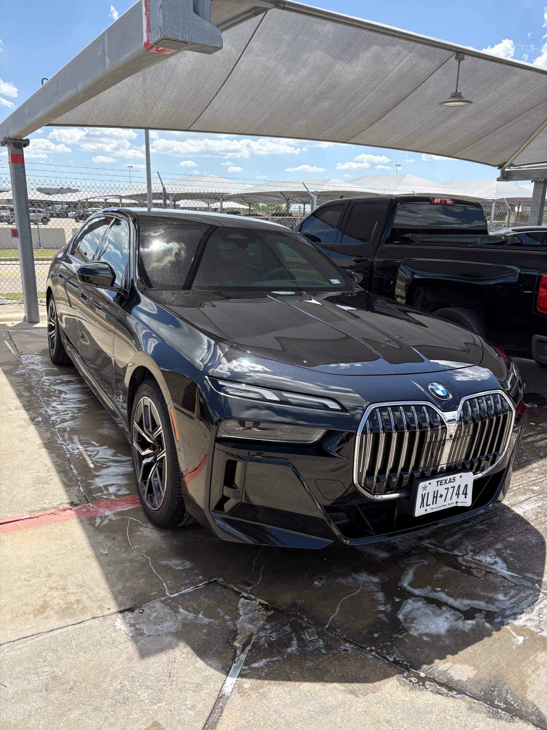 paint correction on a car befor applying ceramic coating